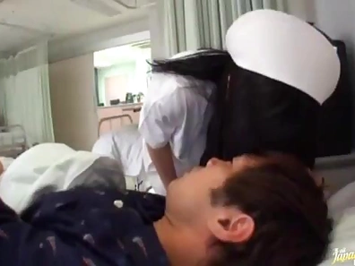 Seductive Patient Gets Fucked by Two Hot Nurses in Hospital Room