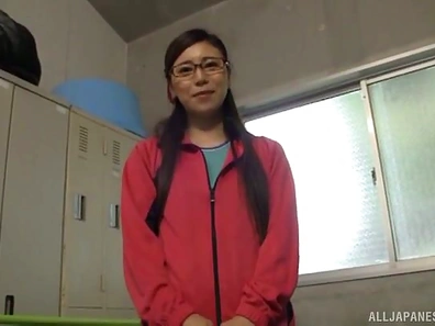 Naughty Hitomi Madoka Fingers Herself Longing for Sexual Satisfaction