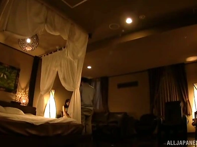 Tsukada Shiori Rides Her Lover’s Big Cock Until She Screams With Pleasure