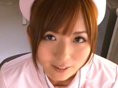 Seductive Asian Nurse Yuu Teases Before Giving Deepthroat Blowjob Delight