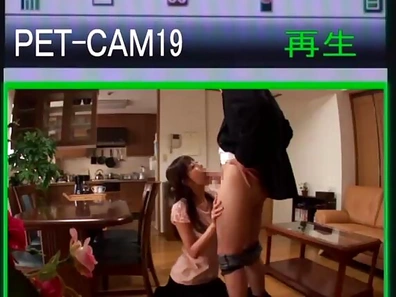 Seductive Housewife Akari Minamino Massages Her Pussy into Ecstasy