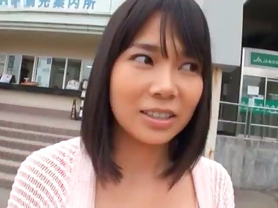 Sultry Japanese Cutie in Tight Skirt Getting Fucked Hard From Behind