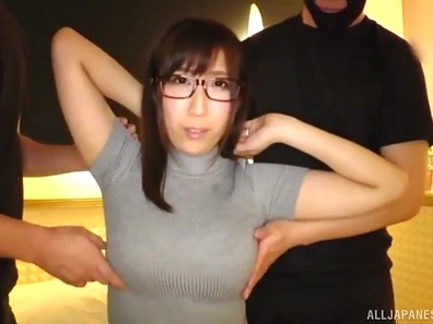 Adorable Japanese Girl Moaning Loudly While Enjoying Sex Toys