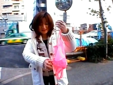 Shy Amateur Japanese Girl Drops Panties Publicly Flashes Her Body Seductively