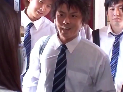 Young Japanese Wife Enslaved by Student in Humiliating Sex Adventure