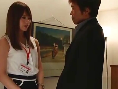 Sexy Japanese Milf Akiho Satisfies Boss With Explicit Oral And Hand Pleasure