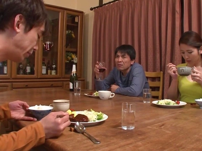 Seductive Japanese Mother Teaches Her Stepson Forbidden Pleasures
