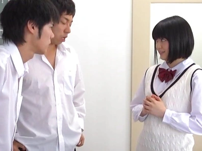 Erina Nagasawa enjoys having her snatch nailed good