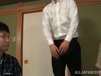Sizzling Asian Cougar Tempts Lucky Young Stud for Steamy Nightcap