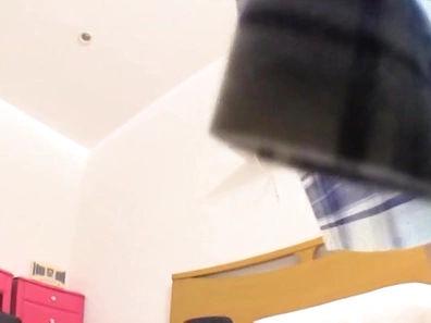 Schoolgirl gets naughty with her new toy in POV solo