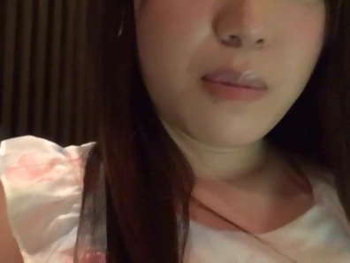Hot teen gets her preety face creamed