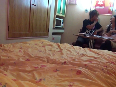 Girlfriend gets fucked while taped on ***era