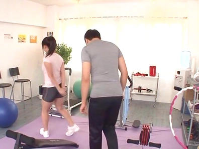 Busty Japanese teen Mao Kurata in extremely hardcore banging