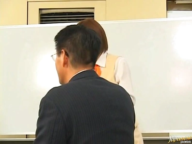 Azusa Itagaki Amazing Japanese office girl