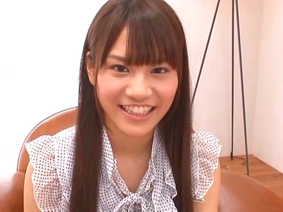 Cute teen Ai Nikaidou fucks with horny guy with cum on face