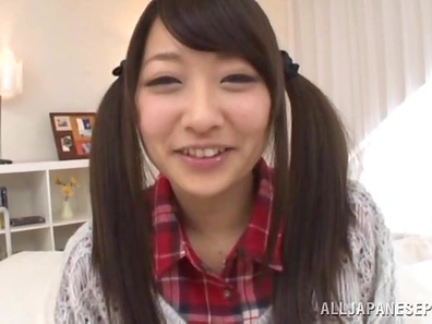 Adorable Japanese cutie Risa Itou enjoys a huge facial