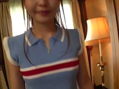 Slim Asian chick likes gentle fingering