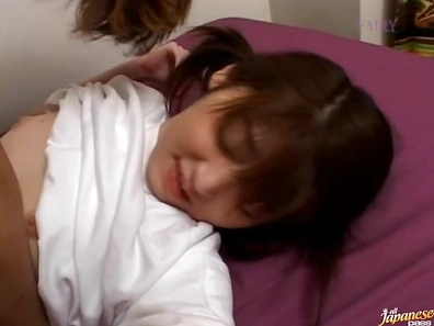 Usagi Nakayama gets cum on her ass