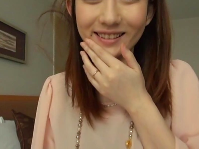 Captivating Japanese teen plays with cock teases it in her hands