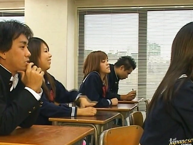 More hot Asian chicks at the half naked academy
