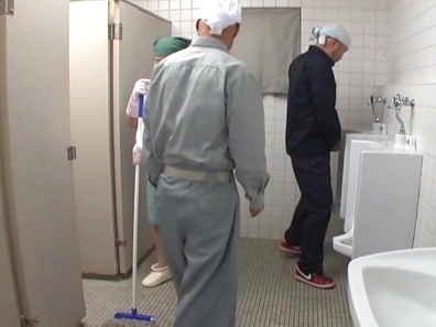 Harsh play with a huge tits cleaning lady Misuzu Tomizawa
