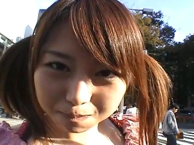 Mayura Hoshizuki Hot Asian lesbians kiss in public
