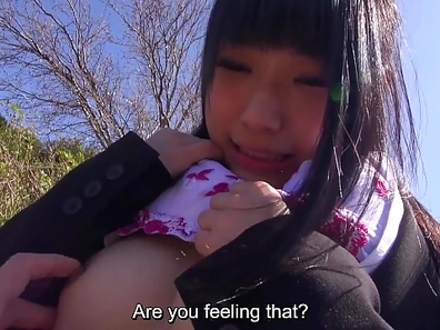 Excited Japanese Coed In Recruit Suit Thrives On Outdoor Steamy Sex