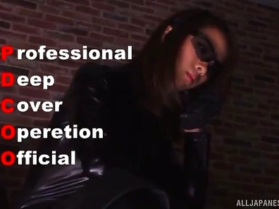 Submissive Slut in Leather Catsuit Gets Tied Up for Rough Fuck Action